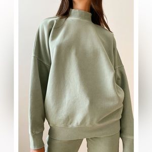 TNA Cozy Fleece Mega Mockneck